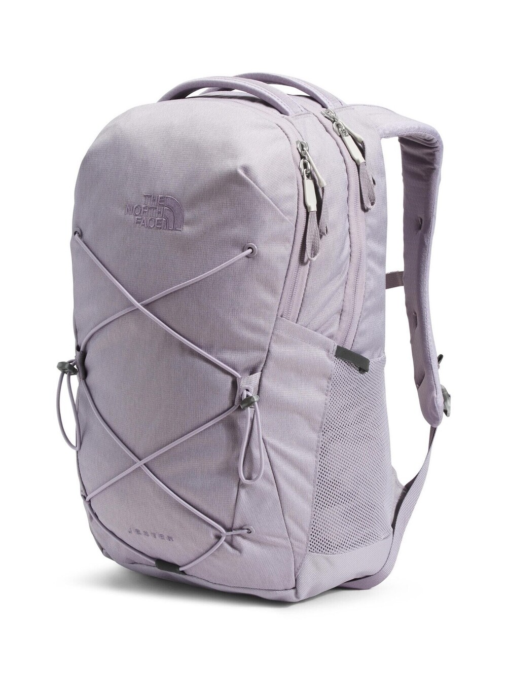 The North Face Women s Jester Everyday Laptop Backpack Minimal Grey Dark Heather - Picture 2 of 6